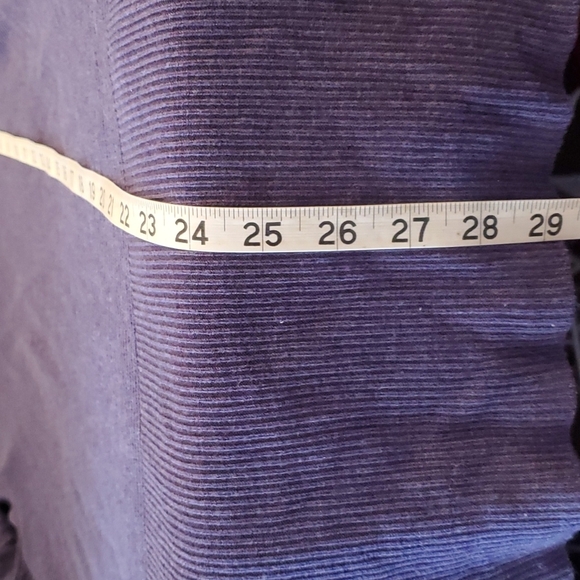 Adrienne Vittadini frosted plum Heather sweater - Picture 8 of 10